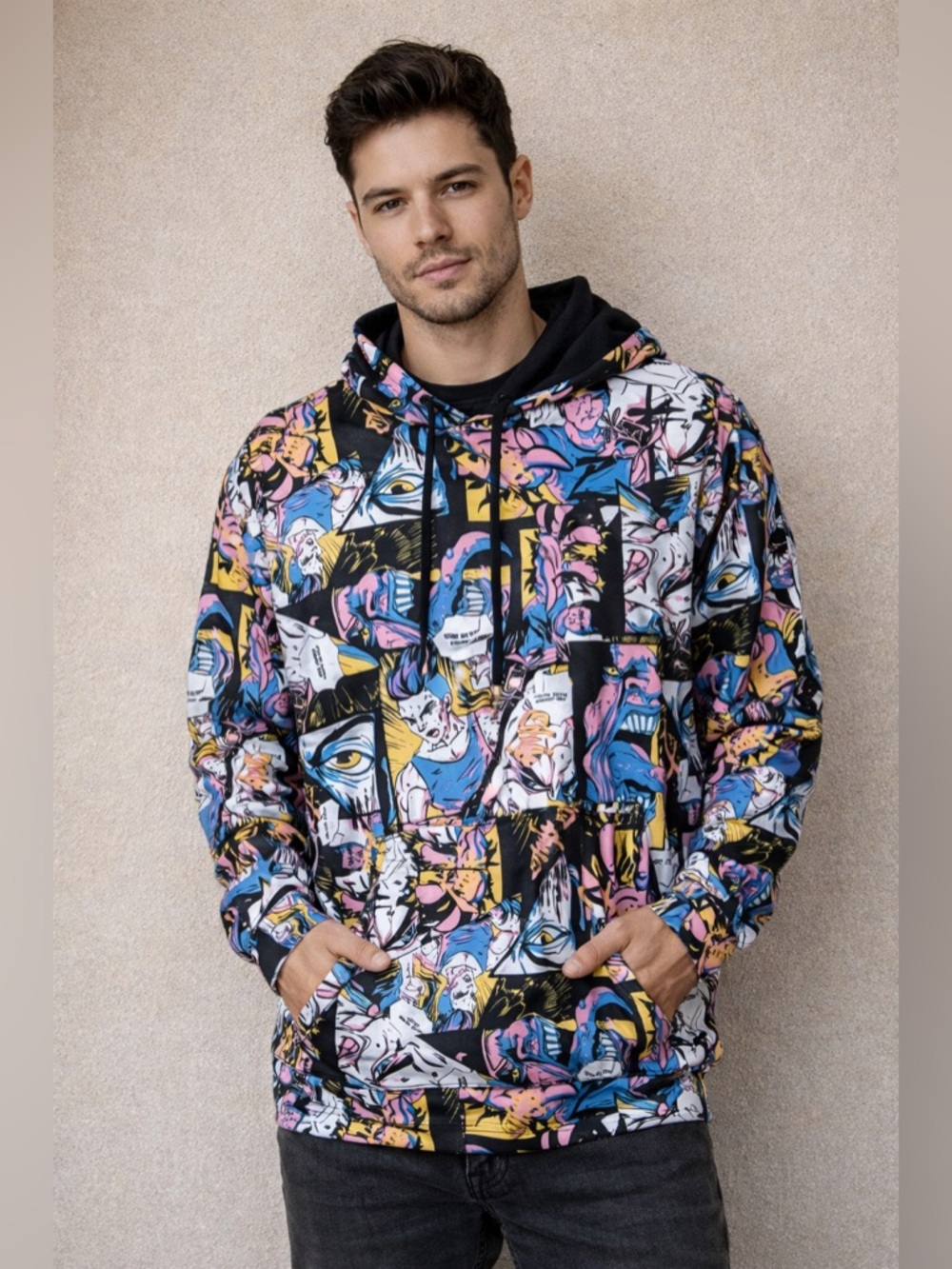 NWT Comic Art Hoodie - multiple sizes